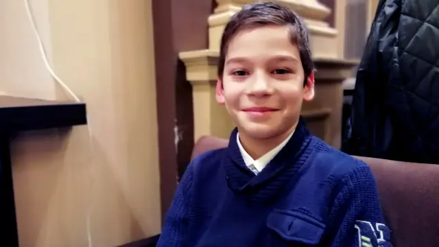 El niño español de nueve años, Diego Fernández Ortiz.