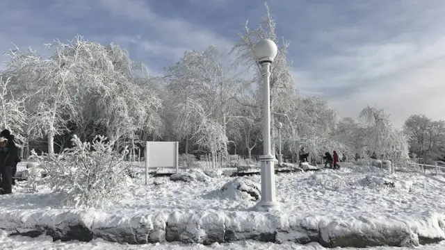 Temporal de nieve en Estados Unidos.