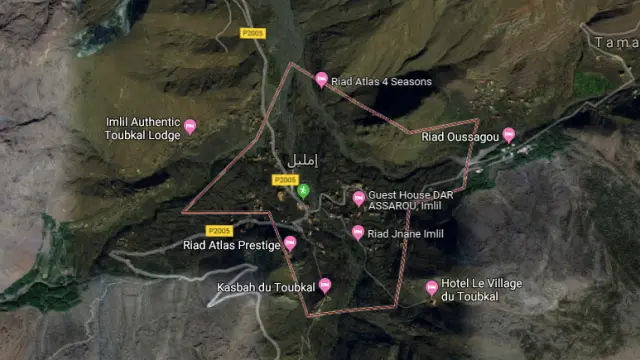 Las turistas asesinadas fueron encontradas a unos 10 kilómetros de Imlil, en dirección del monte Toubkal.