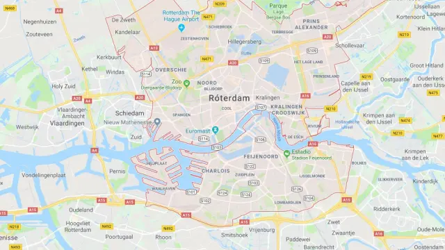 Ciudad de Rotterdam.
