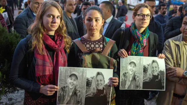 Homenaje a las dos turistas asesinadas en Marruecos