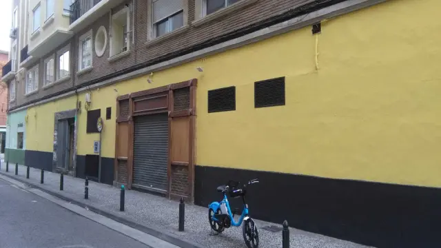 Una de las fachadas en las que se intervino para eliminar pintadas.