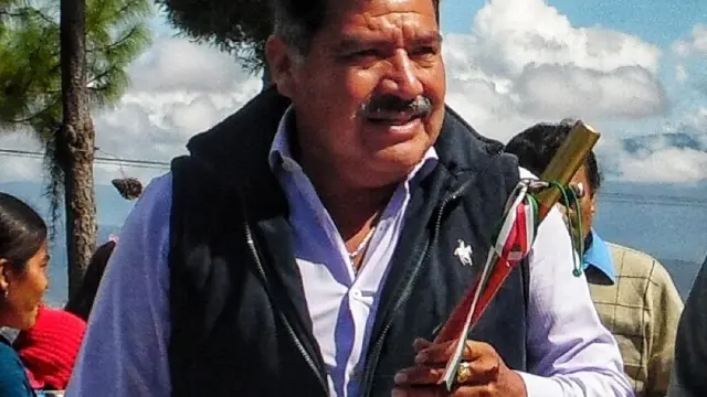 El alcalde del municipio mexicano de Tlaxiaco, Alejandro Aparicio.