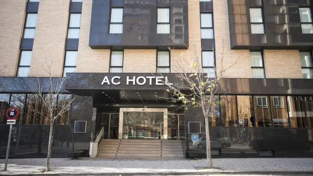 Hotel de la cadena AC situado en la calle Pilar Miró de Zaragoza que gestiona ahora en régimen de alquiler el grupo hotelero B&B