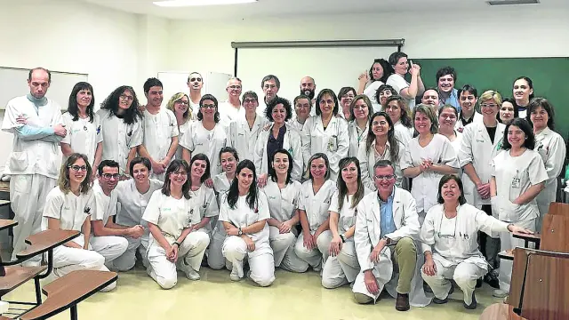 El equipo de Anatomía Patológica del Servet está conformado por unos sesenta profesionales.