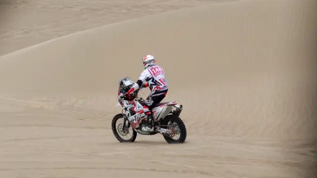 Primera etapa del Rally Dakar.