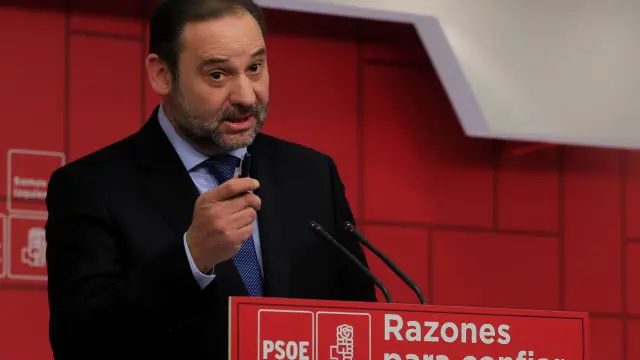 El secretario de Organización del PSOE y ministro de Fomento, José Luis Ábalos.