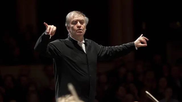 Valery Gergiev, director de la Orquesta del Teatro Mariinsky, estará en Zaragoza el 15 de marzo.