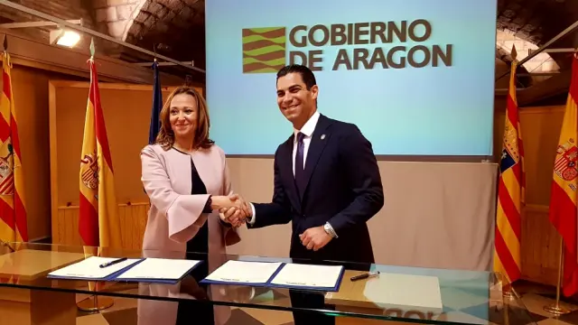 Aragón y Miami firman un acuerdo para estrechar lazos de amistad