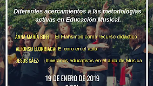 V Encuentro del Profesorado de Música de Aragón.