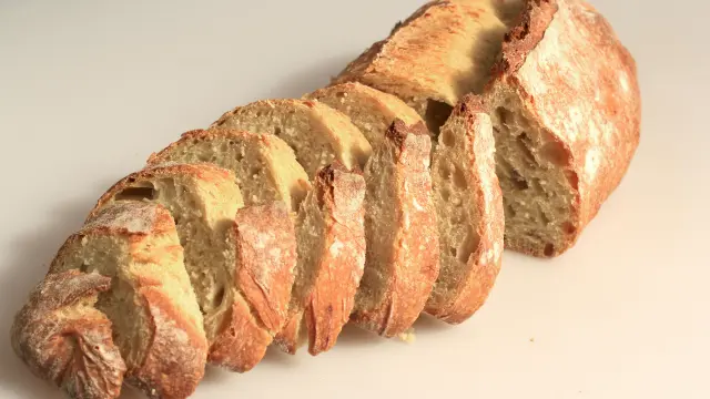 El pan Tritordeum tiene un color dorado y un sabor suave.