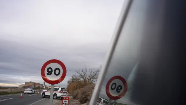 Adiós a los 100 km/h en las carreteras convencionales de Aragón