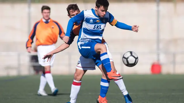 Fútbol. LN Juvenil- Escalerillas vs. Huesca.