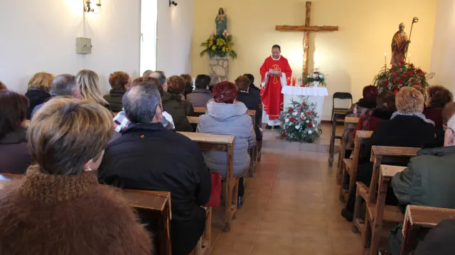 Celebración de San Blas este domingo en Robres.