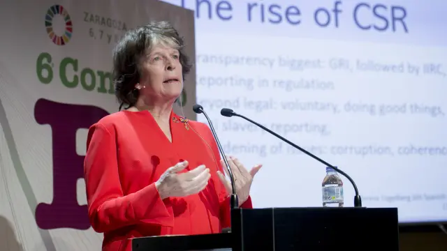 Teresa Fogelberg, directora ejecutiva adjunta de GRI.