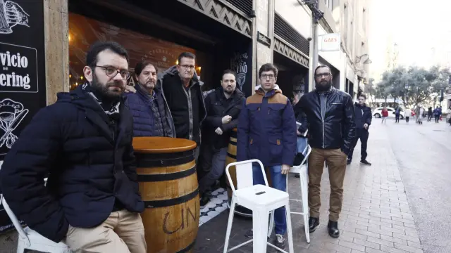 Seis asociaciones de hosteleros de Zaragoza hacen frente común contra la ordenanza del ruido de ZEC