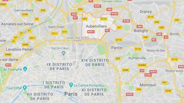 Los hechos ocurrieron hacia las 6.00 hora local (5.00 GMT) en la ciudad de Aubervilliers, limítrofe con París.