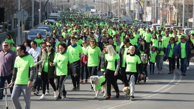 Más de 3.500 personas se unen a la Carrera por la Vida de Fraga