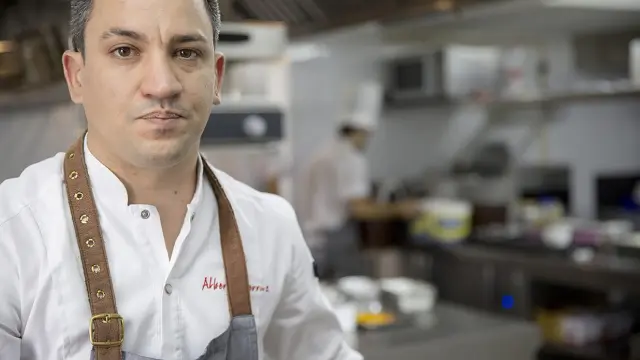 Alberto Ferruz, chef y propietario del restaurante Bon Amb de Jávea (Alicante)