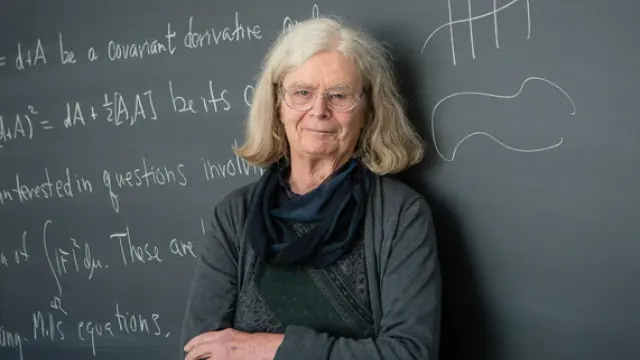 Karen Uhlenbeck, primera mujer que gana el 'Nobel' de Matemáticas.