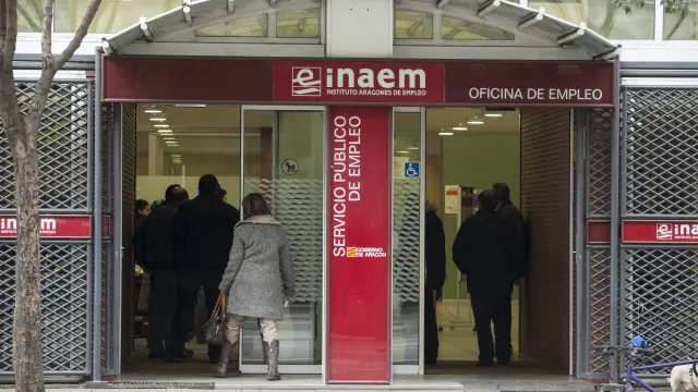 Oficina de empleo del Inaem en Zaragoza