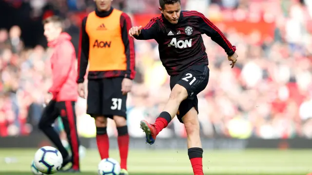 Ander Herrera, en un partido con el Manchester United.
