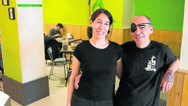 Sheila Latorre y Hernán Pino, responsables de La Piparra.