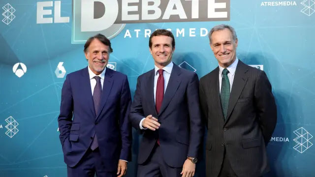 Llegada de los candidatos que participan en el debate a cuatro de Atresmedia