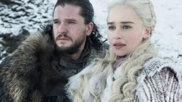 Jon Snow y Daenerys Targaryen, dos de los protagonistas de la serie