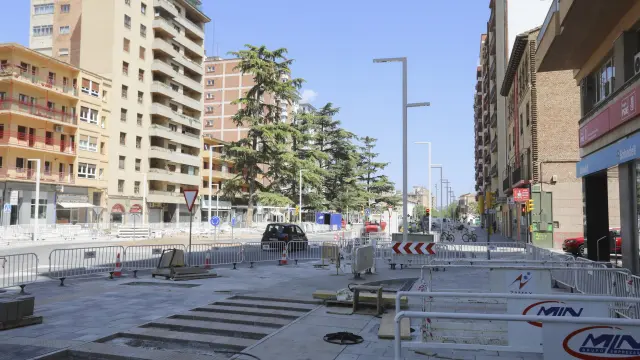 La reurbanización de la primera fase de Ramón y Cajal está a punto de terminar.