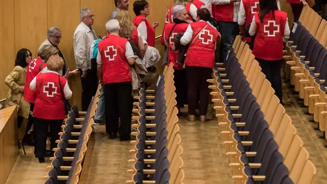 La reina Letizia preside en Zaragoza el acto central del Día Mundial de Cruz Roja