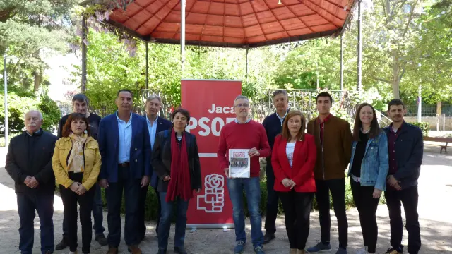 Candidatura del PSOE en Jaca.