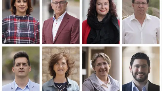Candidatos Ayuntamiento de Teruel el 26-M.