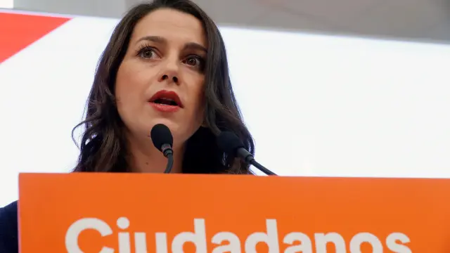 La portavoz parlamentaria de Cs, Inés Arrimadas.