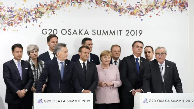 Los líderes de los países del G20 se han reunido en la cumbre de Osaka