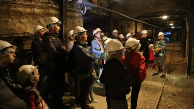 El museo de la mina es una de los tres espacios expositivos.