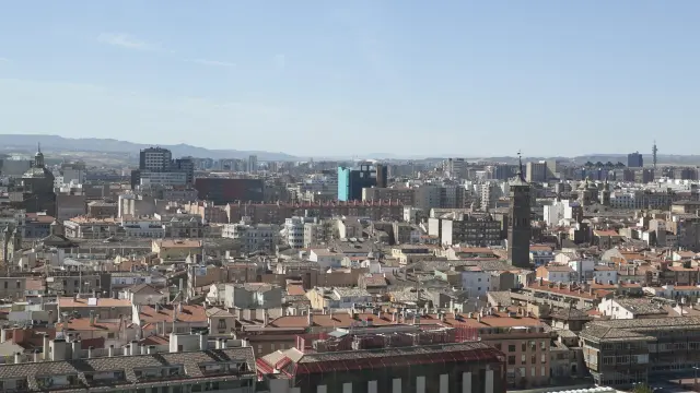 El municipio de Zaragoza se incluye en la Comarca Central.