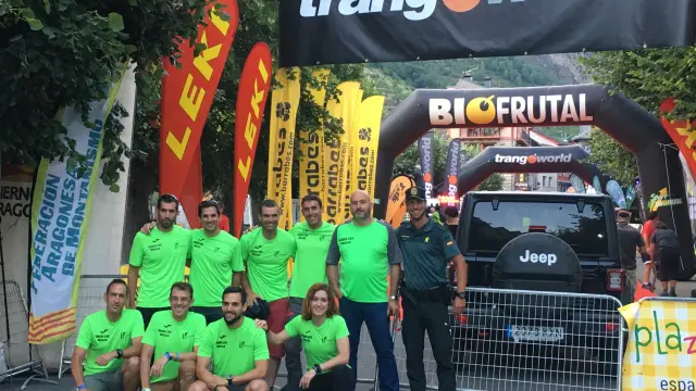 Un total de 20 guardiaciviles que forman parte del Equipo de la Comandancia de Huesca han participando este fin de semana en las diferentes carreras que se llevan a cabo en este evento de montaña.
