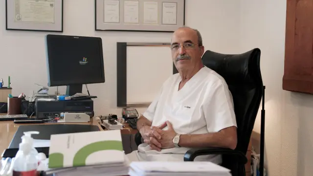 Antonio Salvá, en su despacho.