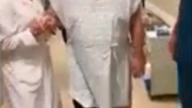 Maradona, tras la operación.