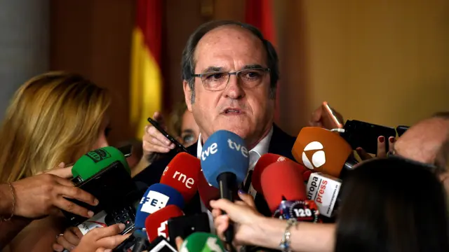 El candidato del PSOE en la Comunidad de Madrid, Ángel Gabilondo.