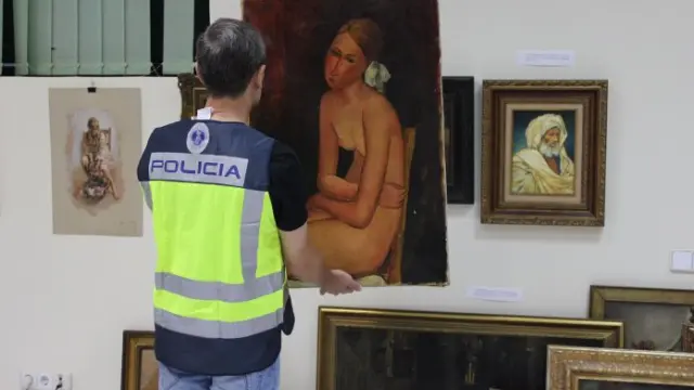 Impiden la venta de una obra falsificada de Modigliani tasada en 50 millones.
