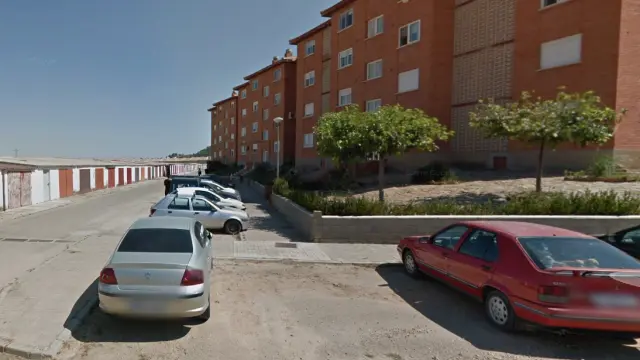 La calle Estercuel de Andorra, Teruel, donde sucedieron los hechos.