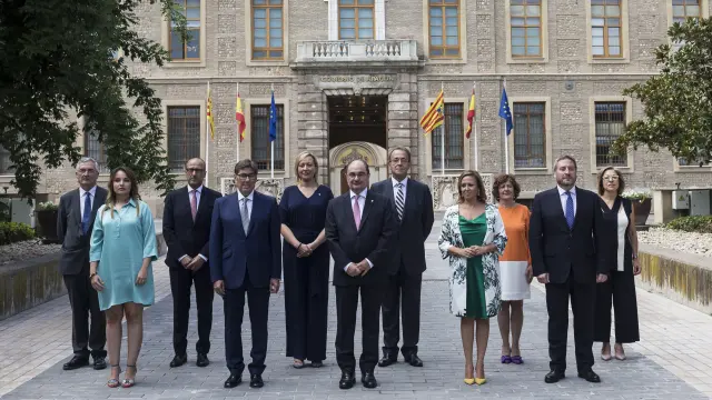 El nuevo Gobierno de Aragón.