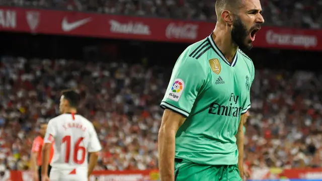 El Real Madrid consigue los tres puntos en Sevilla.