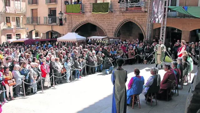 La Concordia se representó en Alcañiz este año por primera vez, en el mes de mayo.