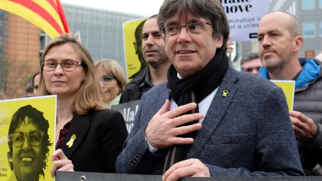 Puigdemont, este martes en Bruselas