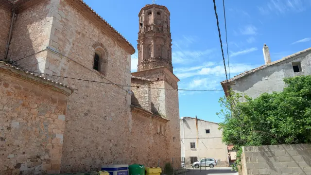La iglesia mudéjar de Lechago.