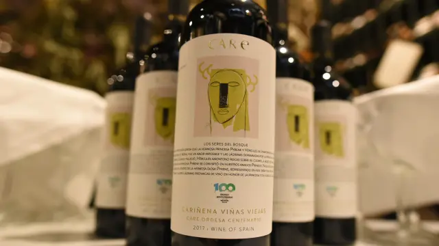 Nuevo vino elaborado por Bodegas Care con uva cariñena, con motivo de la conmemoración del Centenario del Parque Nacional de Ordesa y Monteperdido