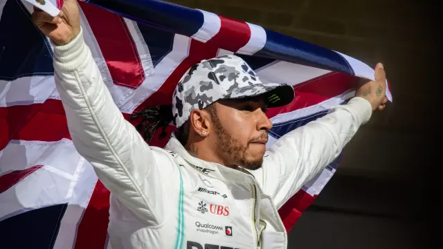Lewis Hamilton tras la carrera en Austin